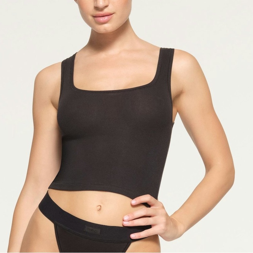 SKIMS Cotton Rib Tank